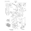 Frigidaire FFGF3054TDD body diagram