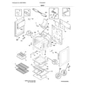Frigidaire FFGF3054TBD body diagram