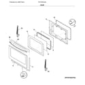 Frigidaire FFLF3052USA door diagram