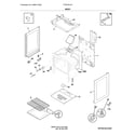 Frigidaire FFGF3012TWC body diagram