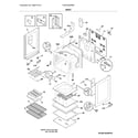 Frigidaire FGEF3030PBF body diagram