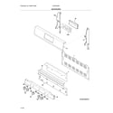 Frigidaire FGGF3059TDE backguard diagram