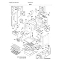 Frigidaire LGEF3046TFH body diagram