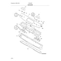 Frigidaire CFES3025PBK backguard diagram