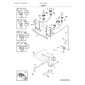 Frigidaire FFGF3016TSB burner diagram