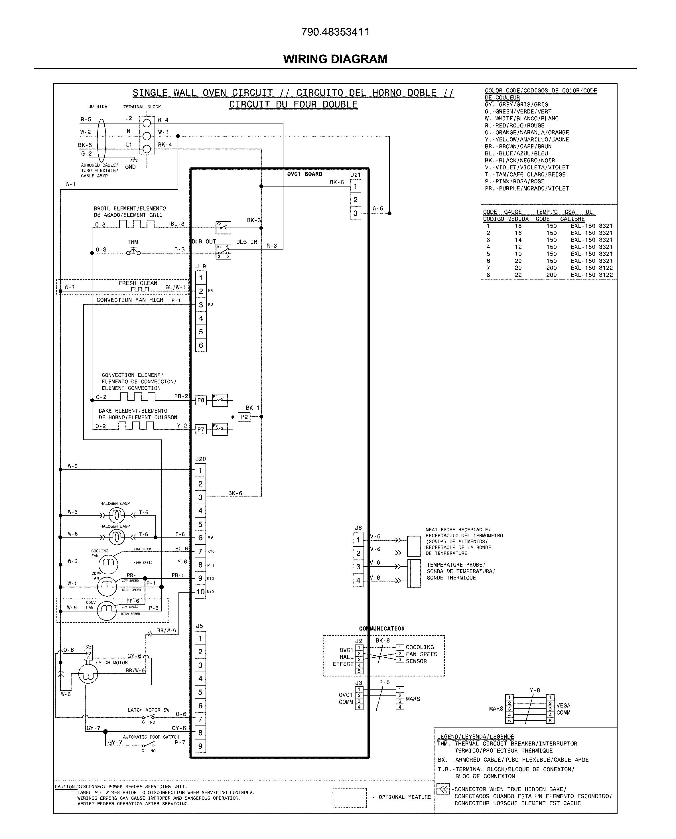 Kenmore Elite 79048353411 wiring diagram diagram