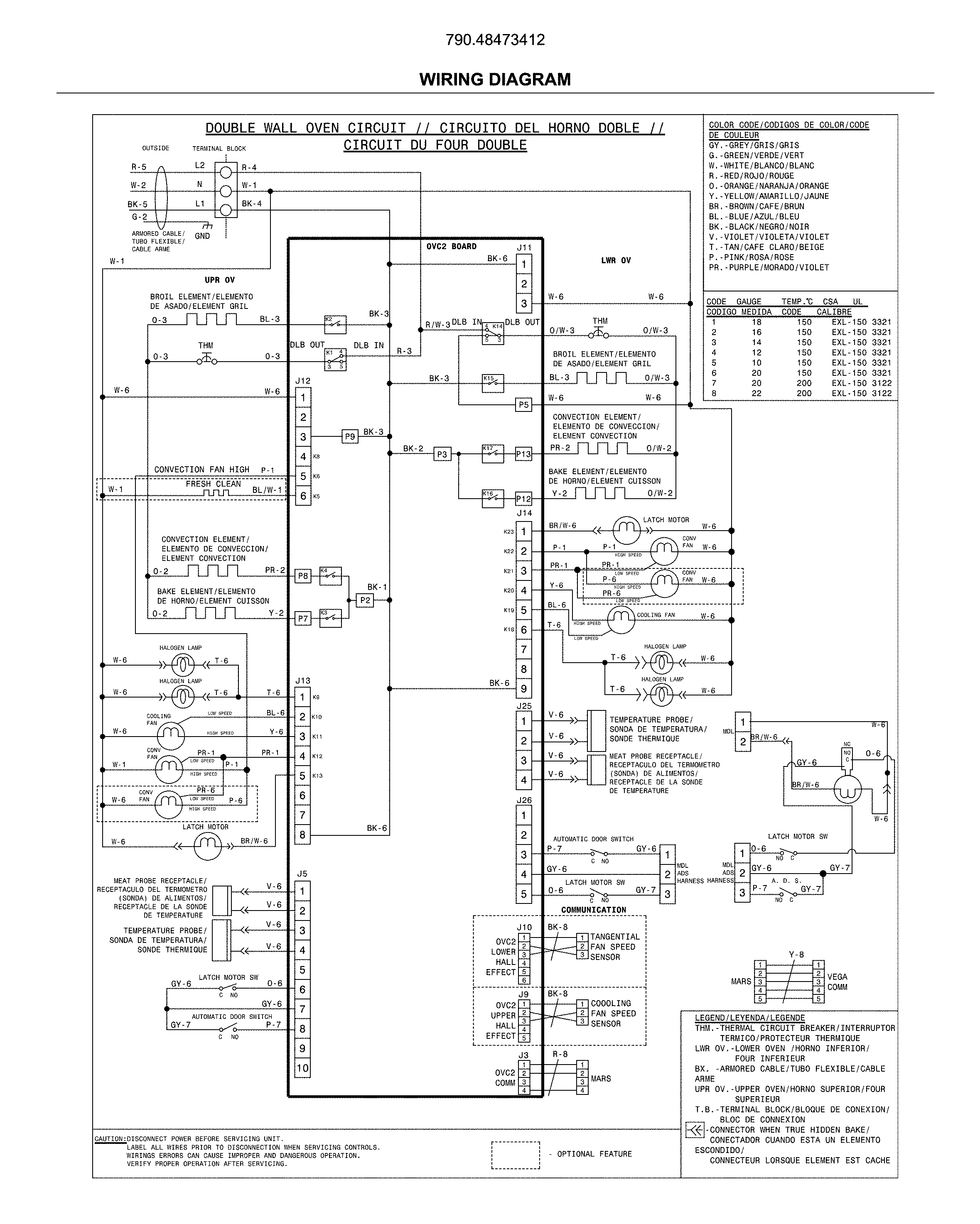Kenmore Elite 79048473412 wiring diagram diagram
