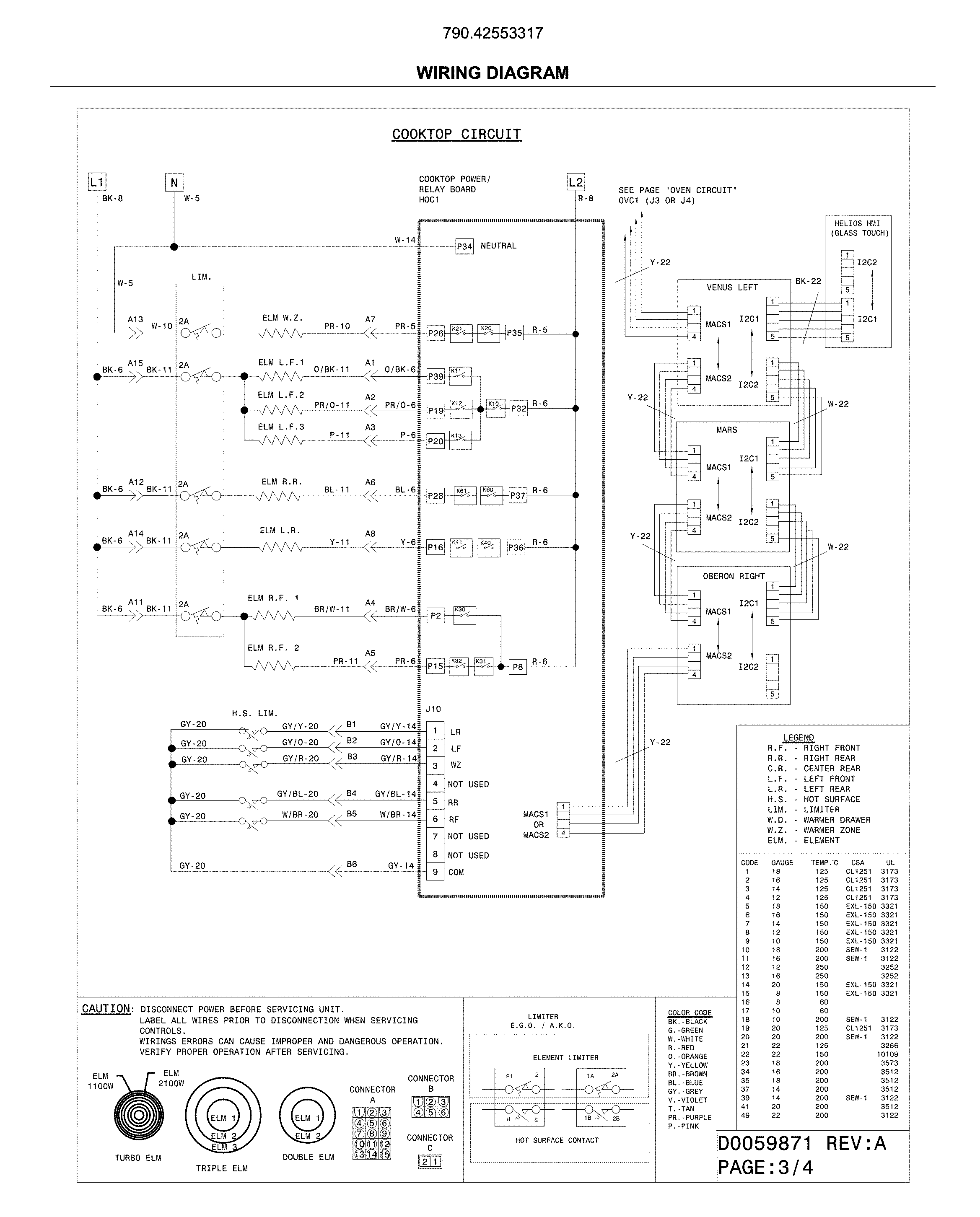 Kenmore Elite 79042553317 wiring diagram diagram