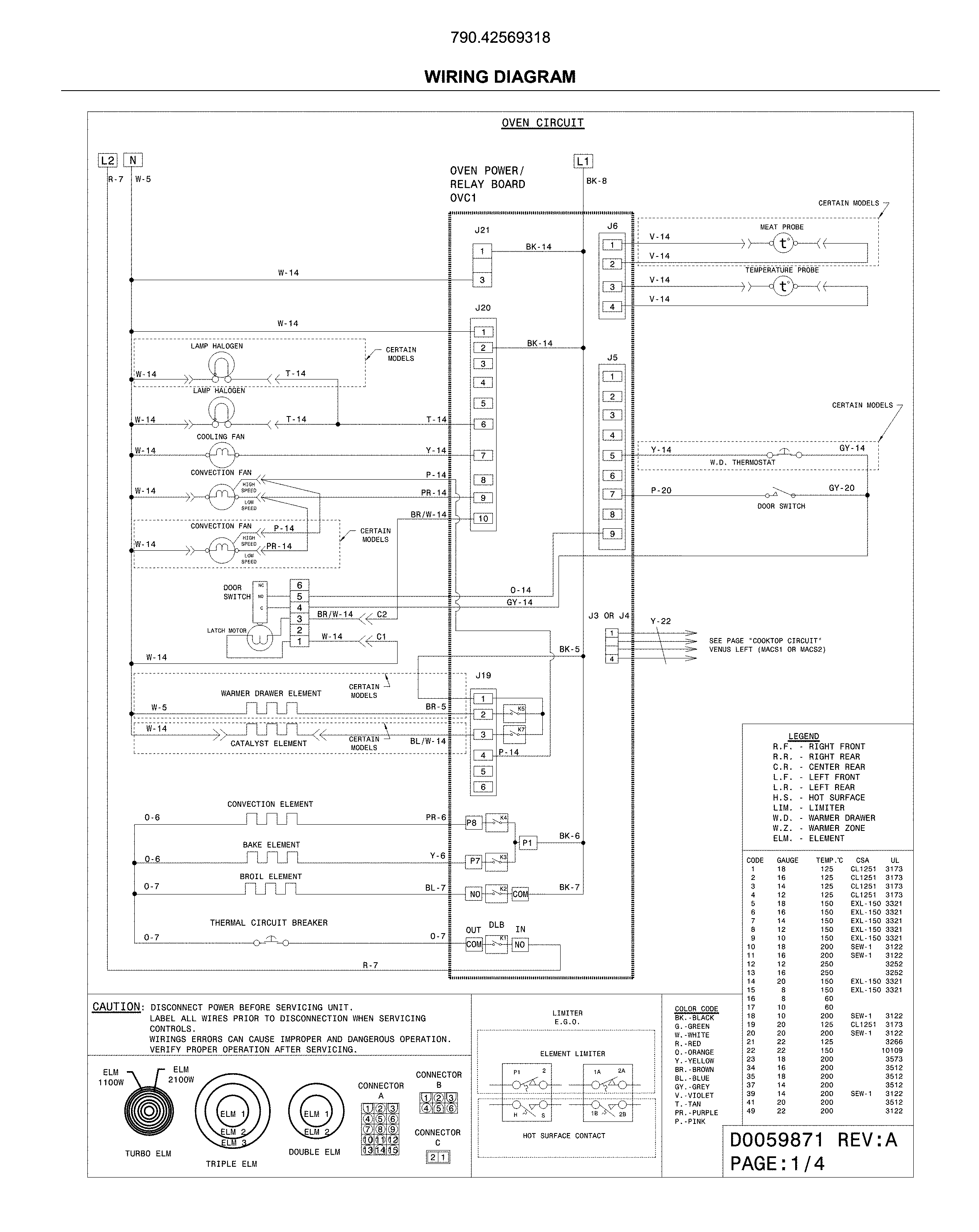 Kenmore Elite 79042569318 wiring diagram diagram