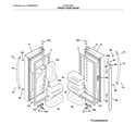 Frigidaire LGHD2369TD3 fresh food door diagram