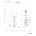 Frigidaire FDB2410HIC2A motor and pump diagram