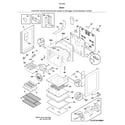Kenmore 79092637810 body diagram