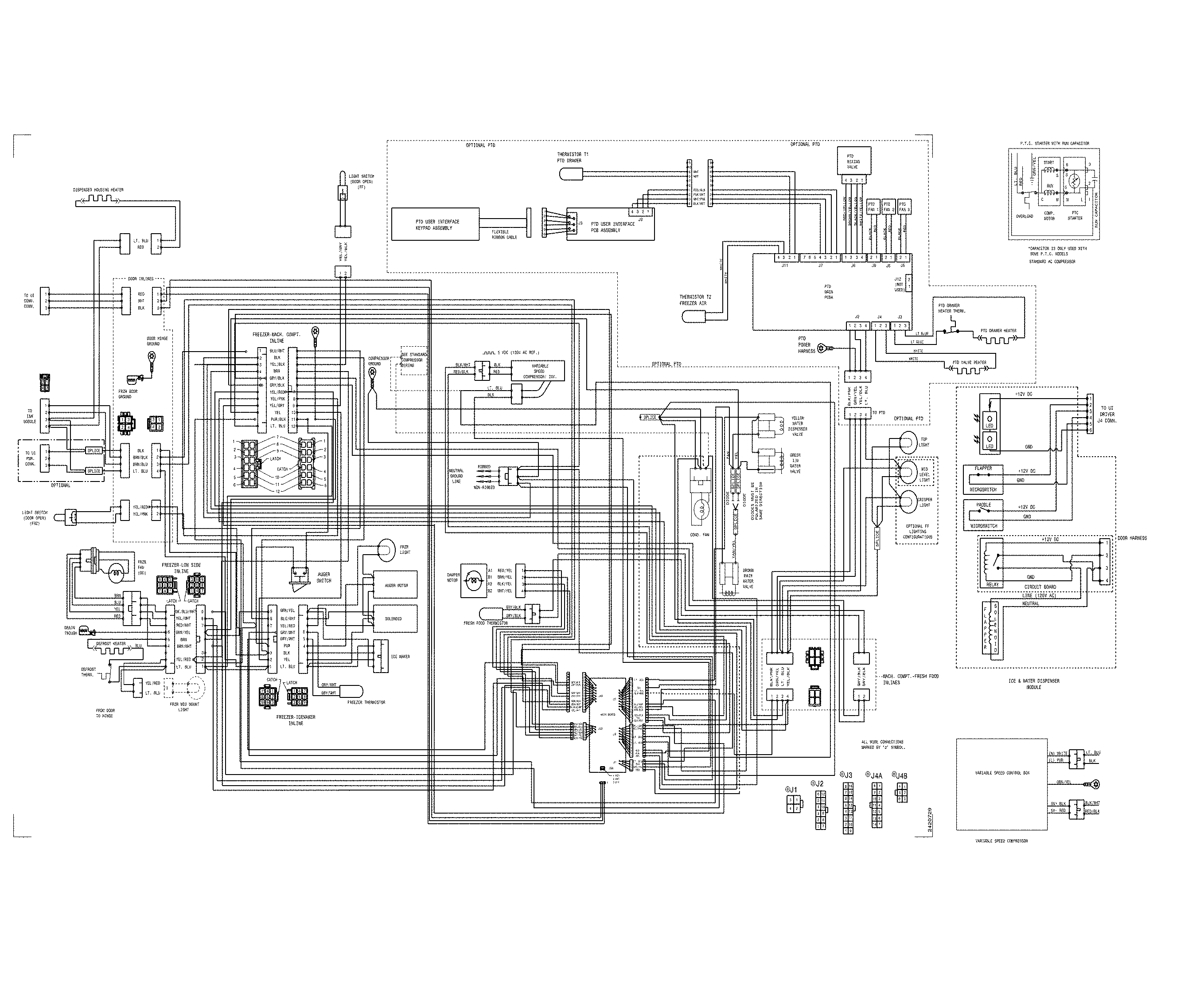 Frigidaire FFSC2323LECA wiring diagram diagram