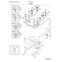 Frigidaire FFGF3016TMA burner diagram