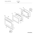 Frigidaire FFGF3052TSC door diagram
