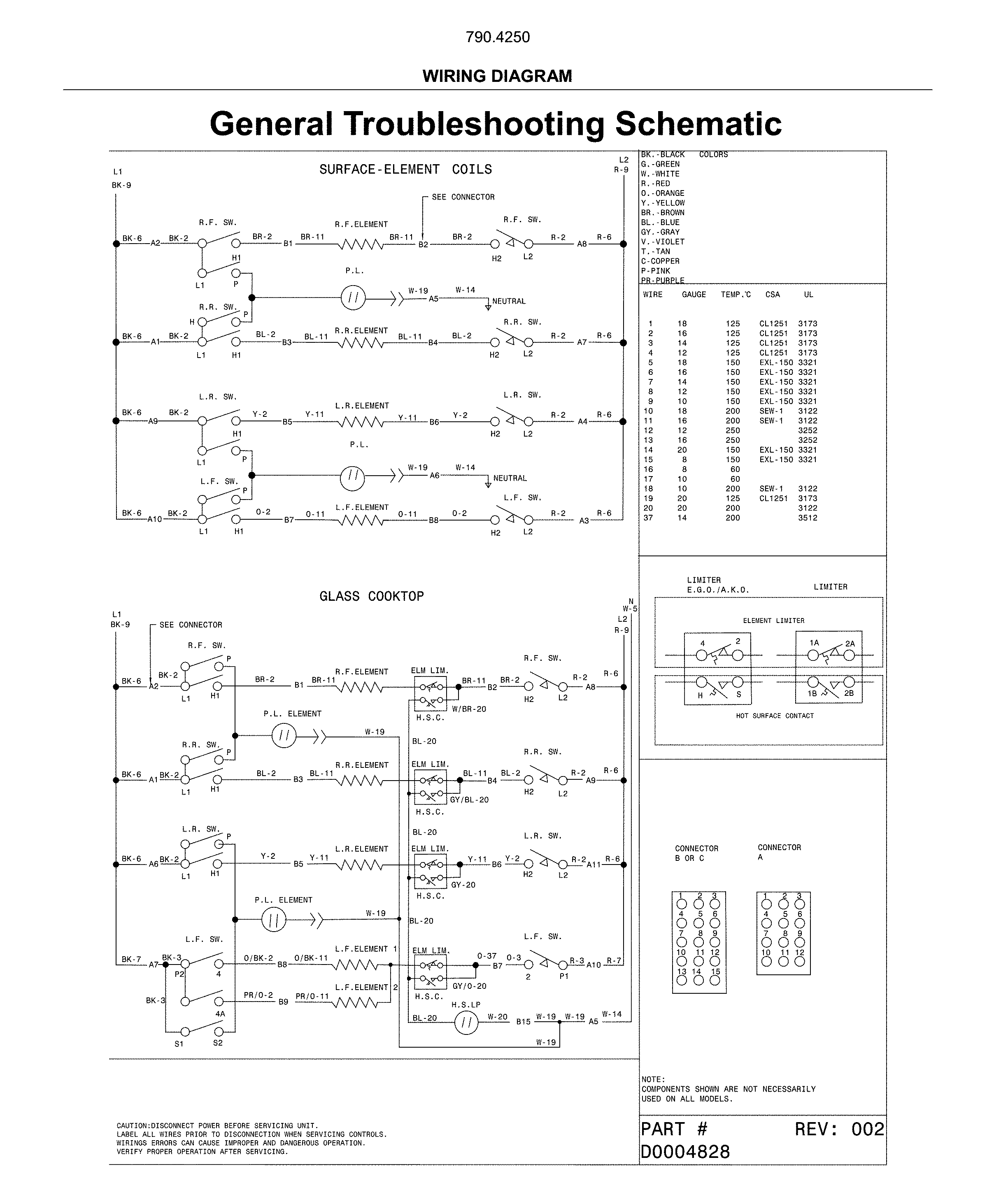 Kenmore 79042509315 wiring diagram diagram