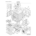 Frigidaire FGET3065PDA upper oven diagram