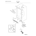 Frigidaire FFFU17M1QWG cabinet diagram
