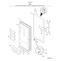 Kenmore 25327003412 door diagram