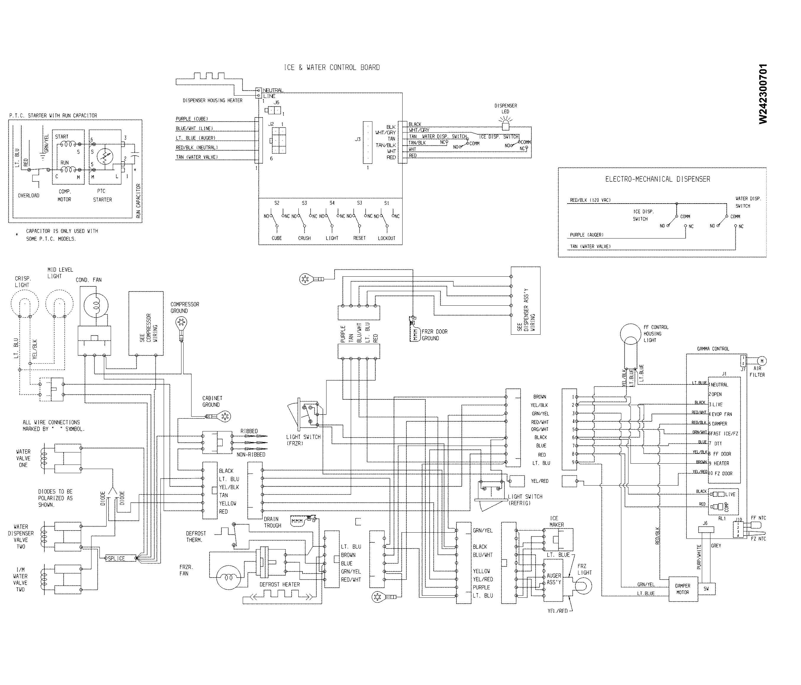 Frigidaire FFSS2314QE0 wiring diagram diagram