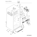 Frigidaire FFHT2033VS0 cabinet diagram