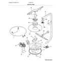 Frigidaire FFCD2413UB2A motor & pump diagram