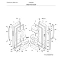 Frigidaire LGHB2869TF1 fresh food door diagram