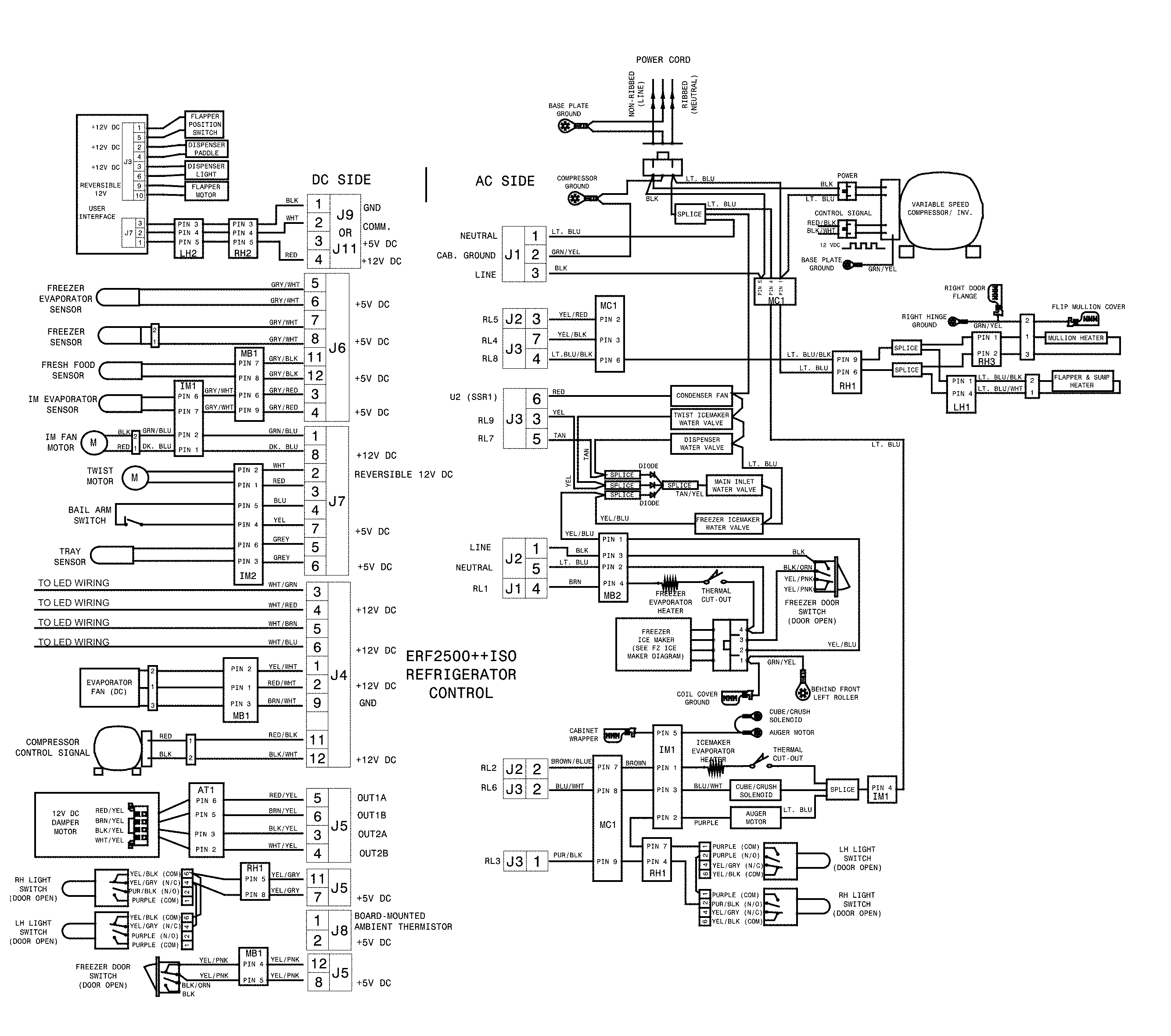 Kenmore 2537034941J wiring diagram diagram