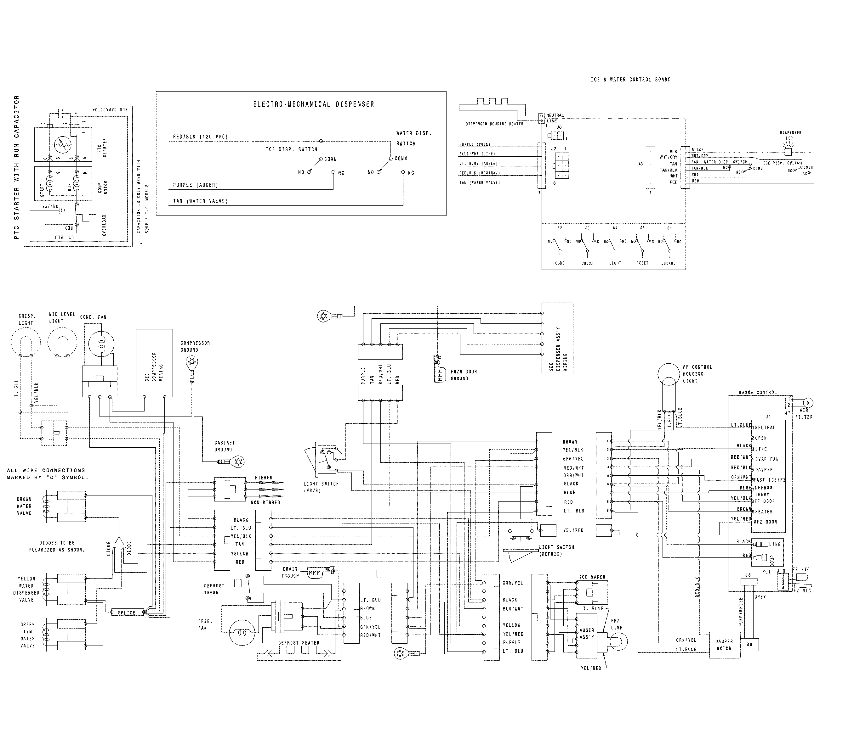 Frigidaire FFSS2315TE1 wiring diagram diagram