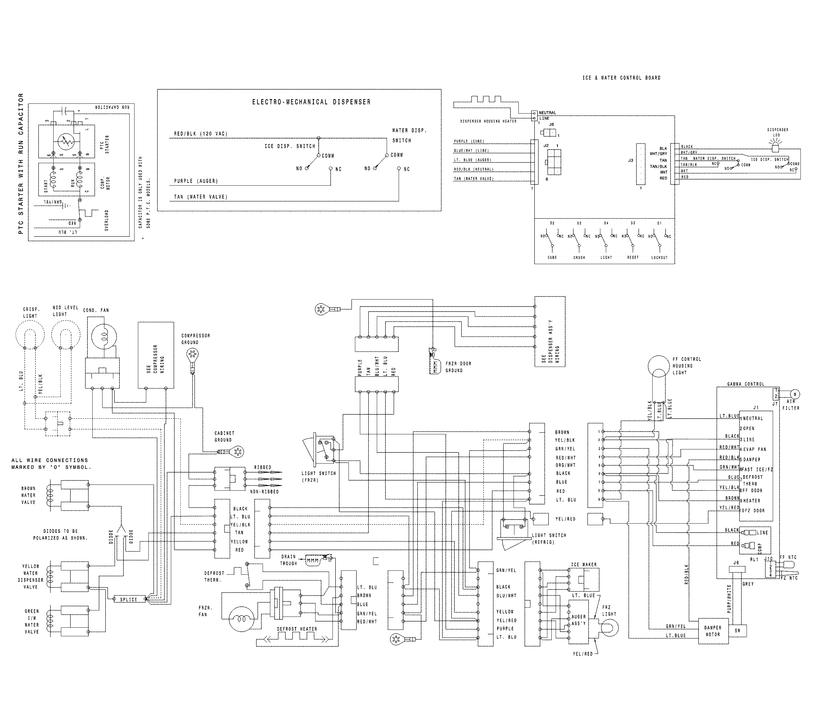 Frigidaire FFSS2615TD1 wiring diagram diagram