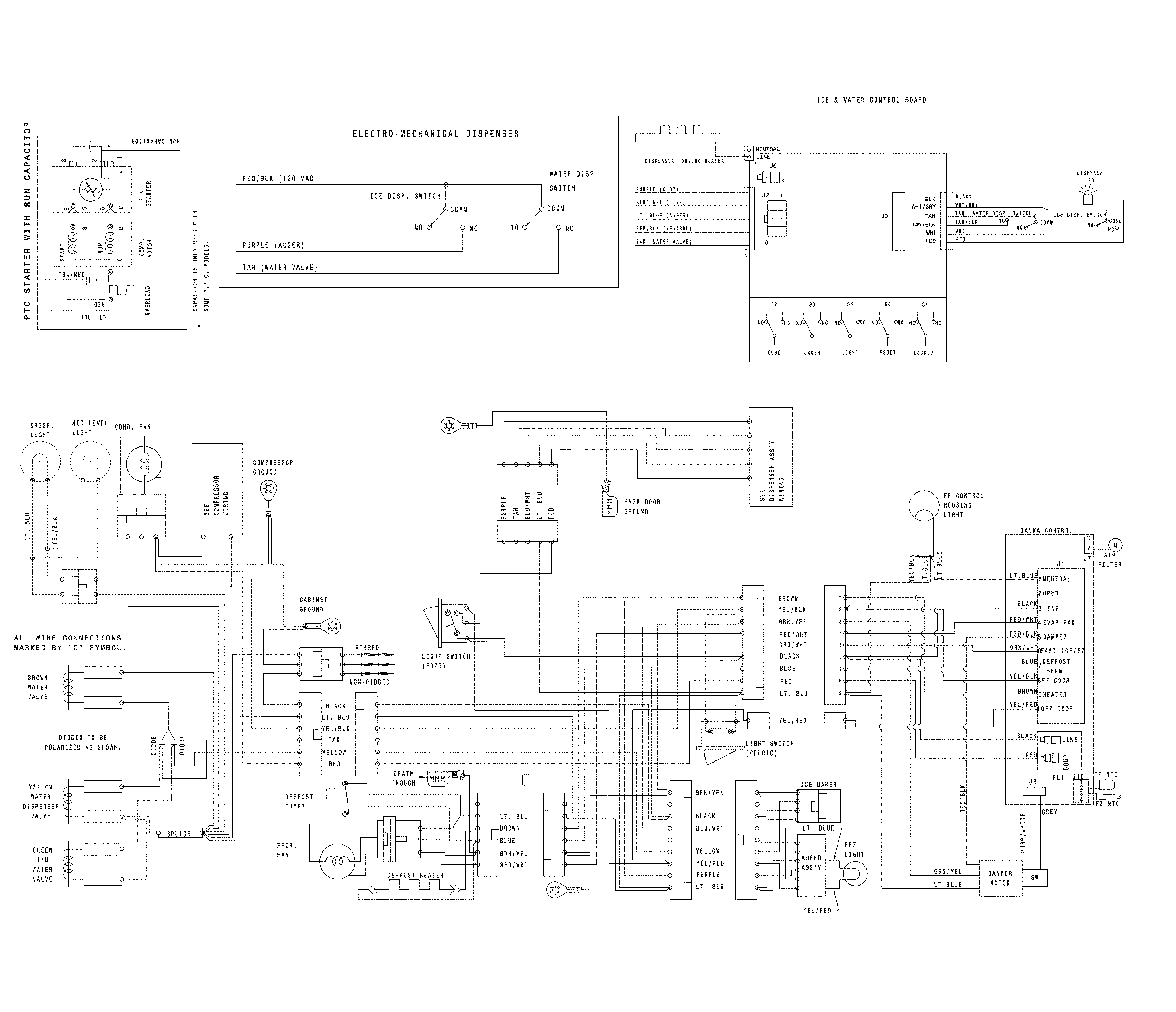 Frigidaire FFSS2625TE1 wiring diagram diagram