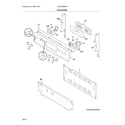 Frigidaire CGEF3035RFB backguard diagram