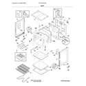 Frigidaire FFEF3016VSA body diagram
