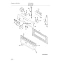 Frigidaire CFEF3016VWA backguard diagram