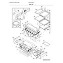 Electrolux E23BC79SPS5 shelves diagram