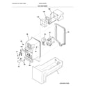 Electrolux E23BC79SPS5 ice container diagram