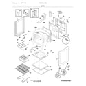 Frigidaire FCRE305CAWA body diagram