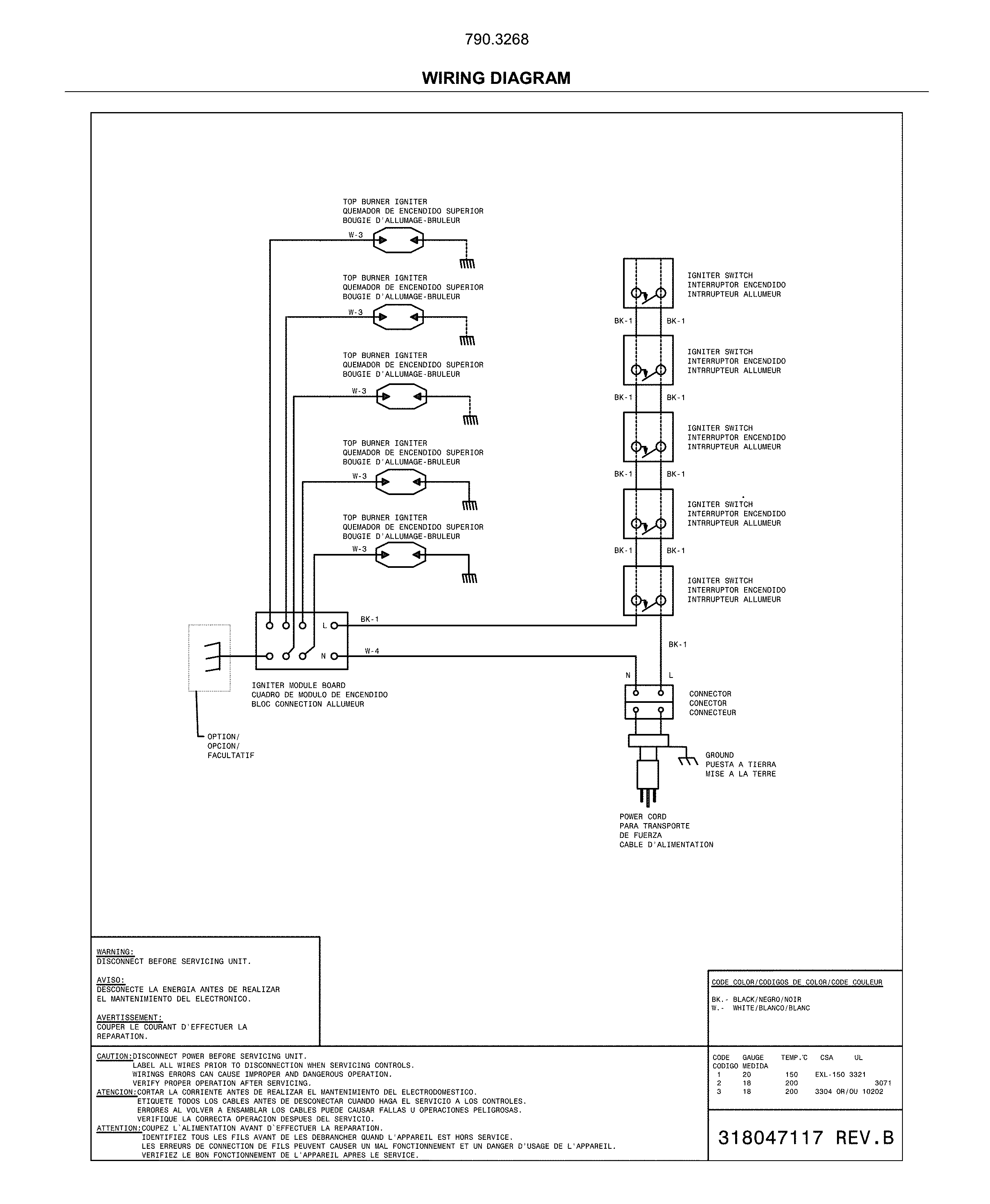 Kenmore 79032683411 wiring diagram diagram