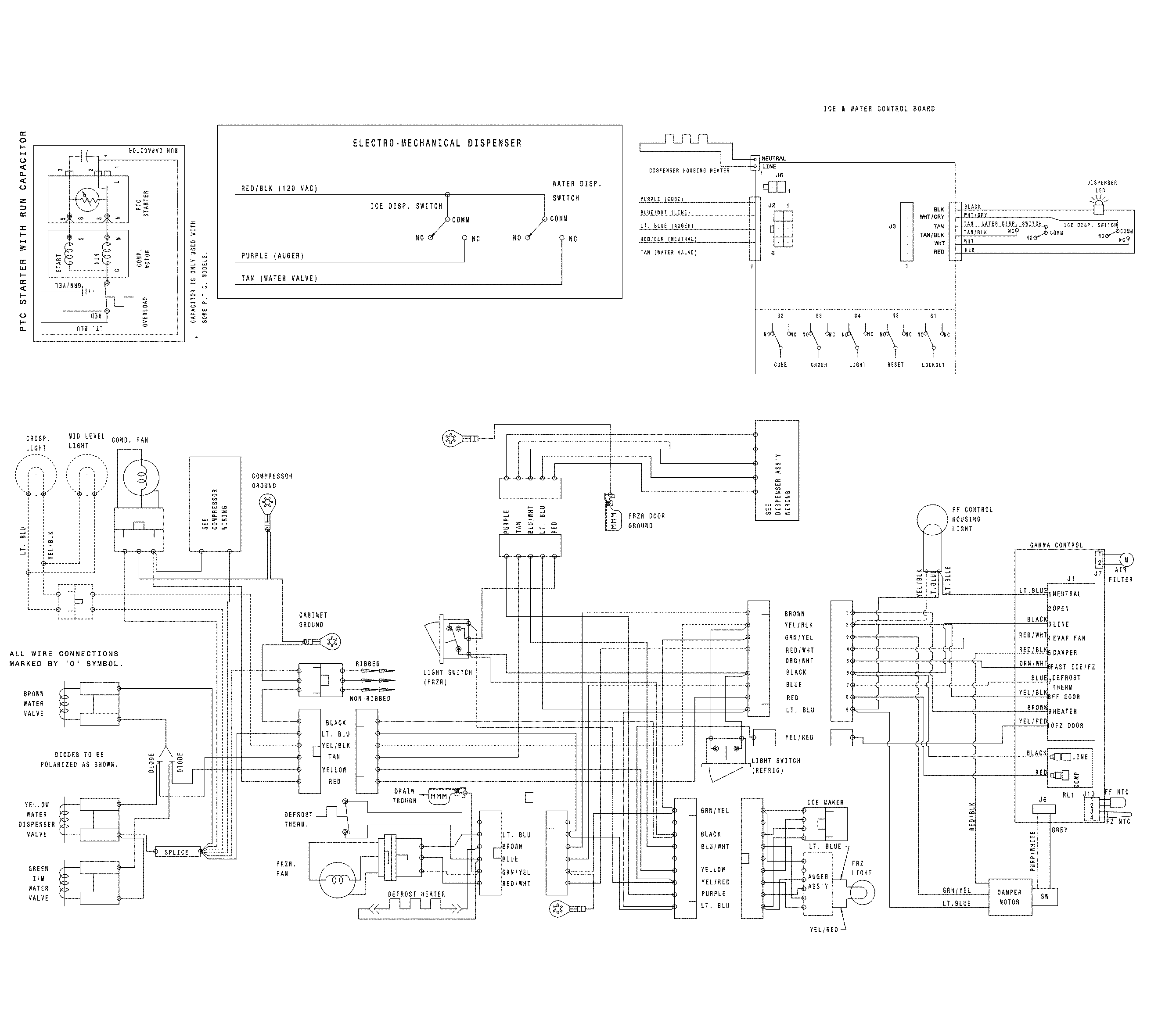 Frigidaire LFSS2312TF2 wiring diagram diagram
