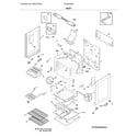 Frigidaire FCRG3052AWA body diagram