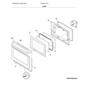Frigidaire FFGF3051TSA door diagram