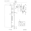 Frigidaire FFET1222UB cabinet diagram