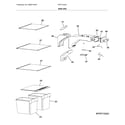 Frigidaire FFET1222UB shelves diagram