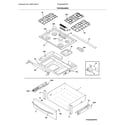 Frigidaire FGGS3065PFP top/drawer diagram