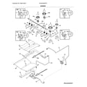 Frigidaire FGGS3065PFR burner diagram