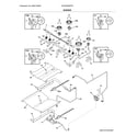 Frigidaire FGGS3065PFS burner diagram
