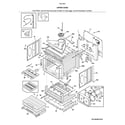 Kenmore Elite 79048973810 upper oven diagram