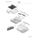 Frigidaire FGID2479SD3A racks diagram