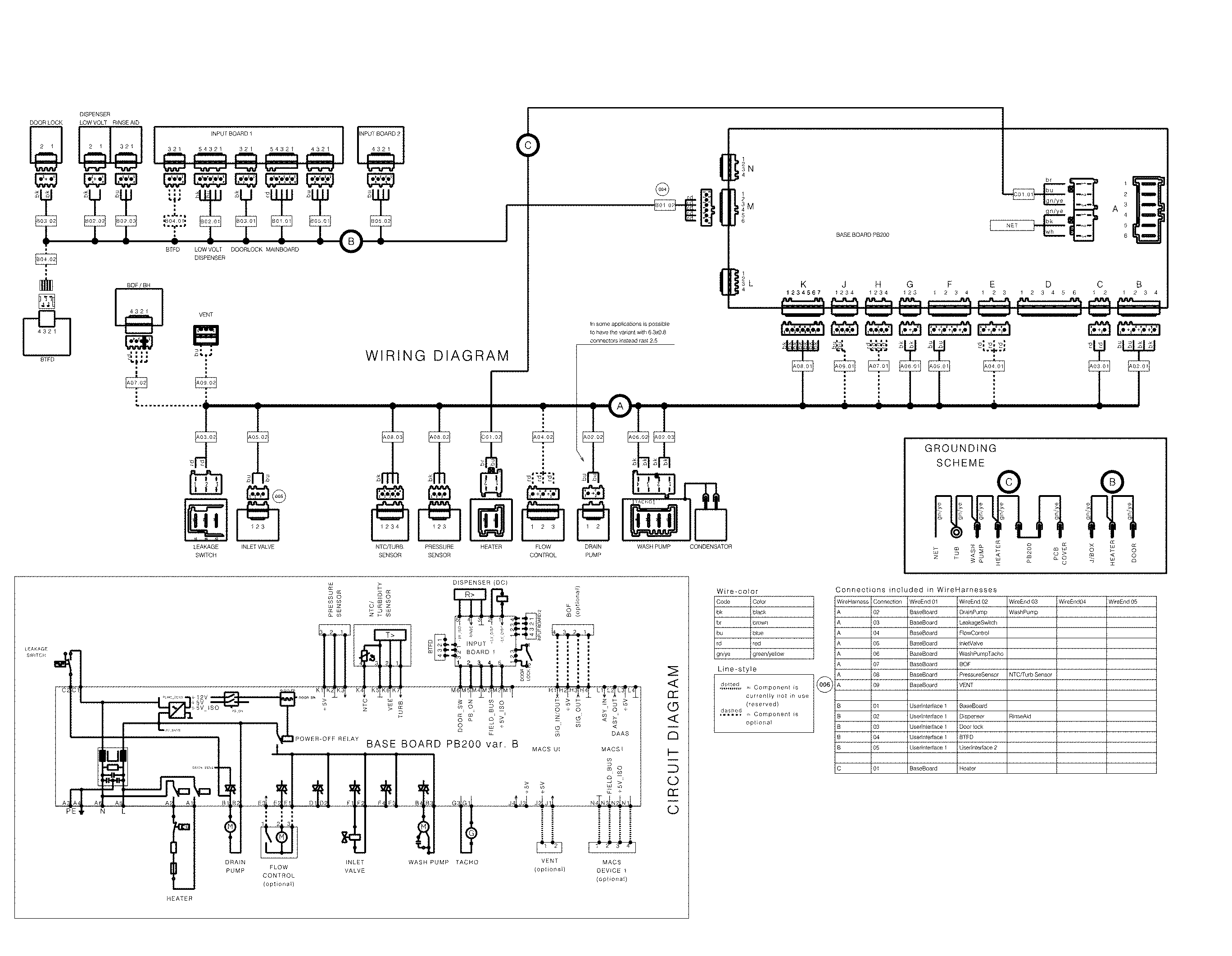 Frigidaire FGID2479SD3A wiring diagram diagram