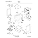 Frigidaire FFEF3011LWJ body diagram